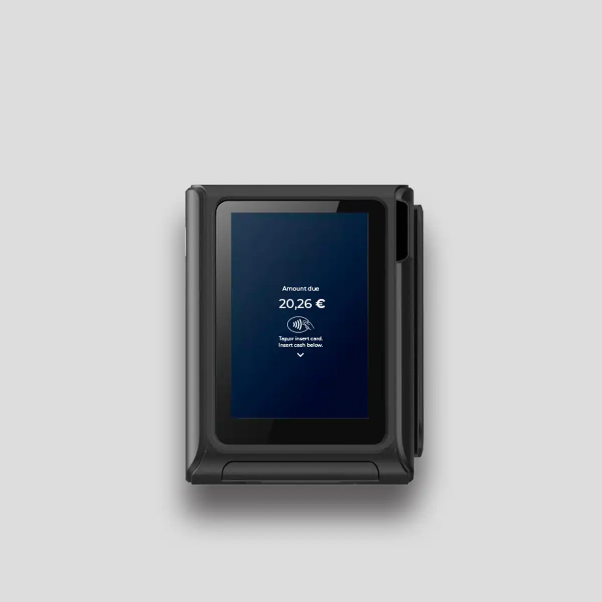 Castles Technology 推出的配備數位顯示螢幕的現代化支付終端機。