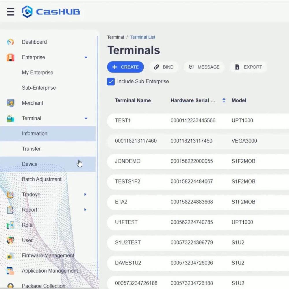 Terminal Management